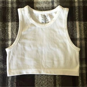 Ambiance Crop Ribbed Top